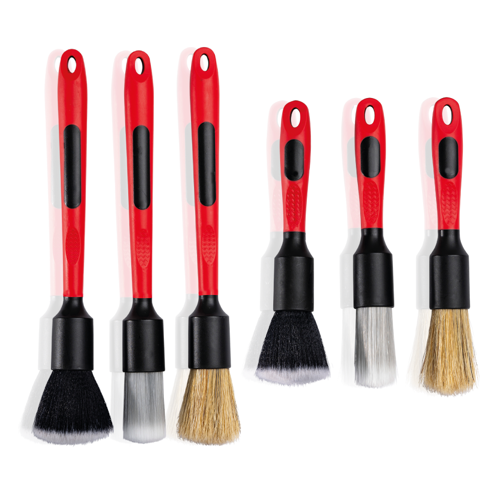 6-Piece Car Detailing Brush Set