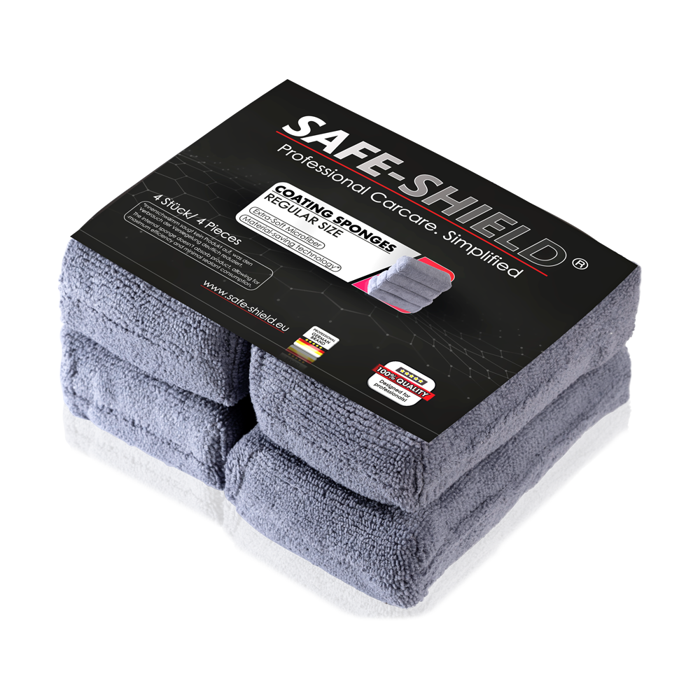 mikrofaser coating applikation schwaemme