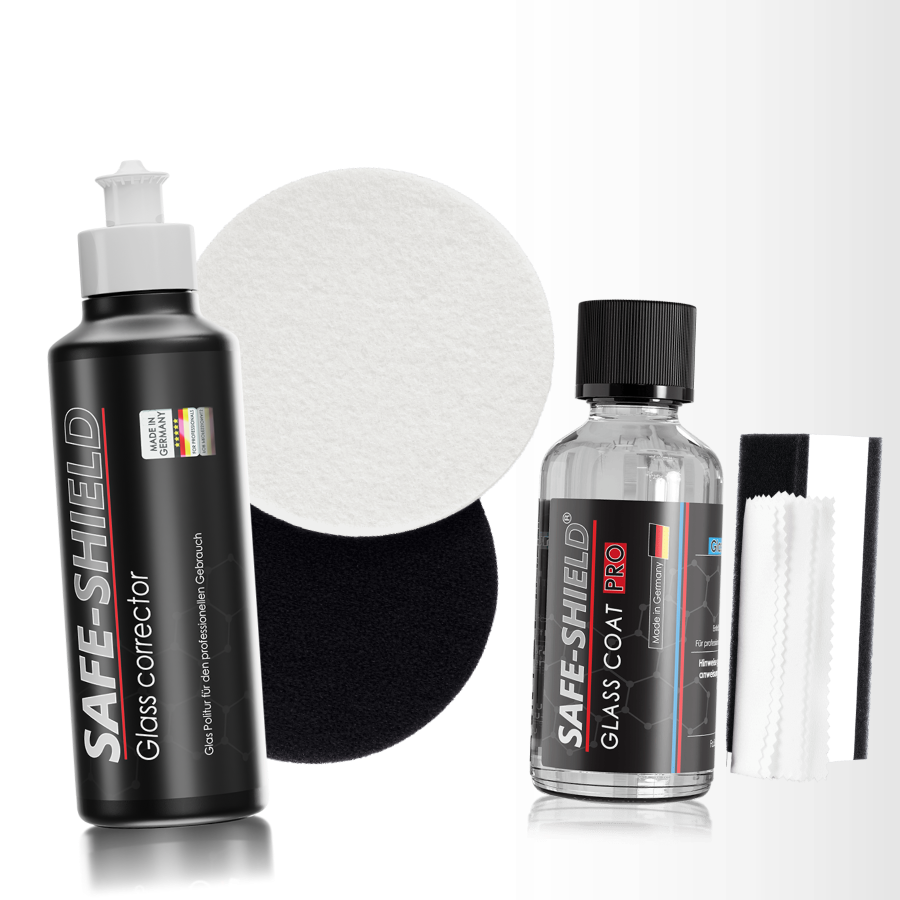 Kit de polissage et d'étanchéité du verre