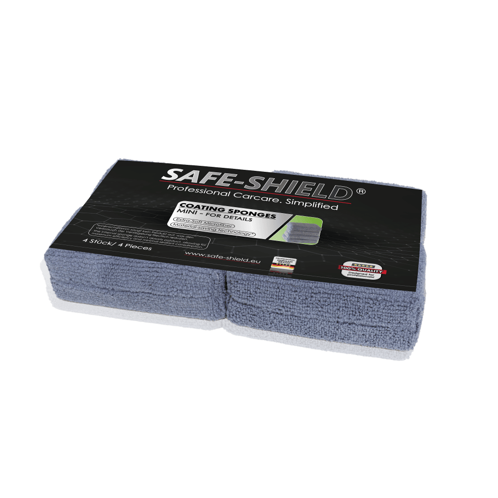 4x éponge d'application en microfibre