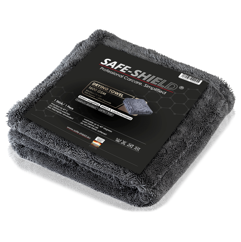 Microfibre de séchage automobile Safe-Shield 1600 GSM