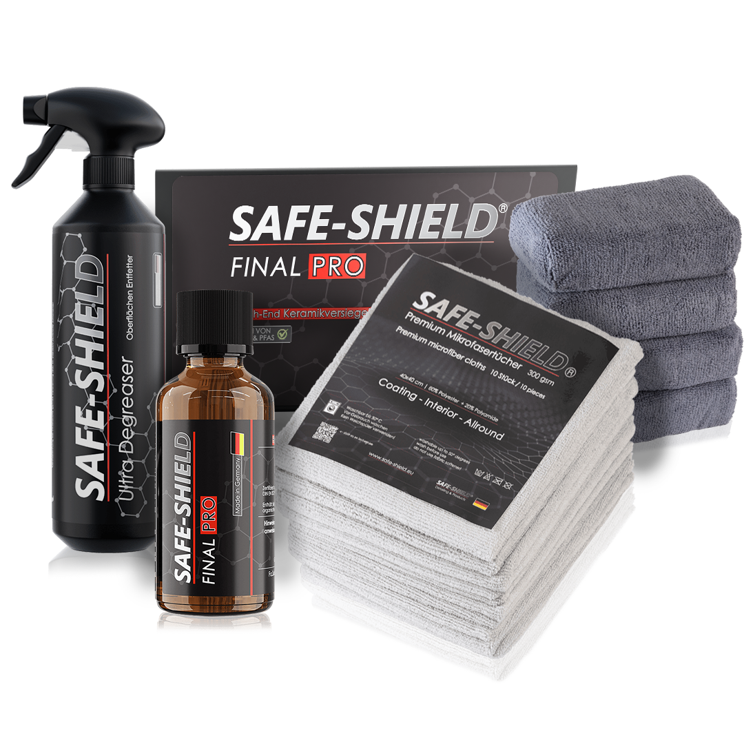 Kit de traitement céramique Safe-Shield Final PRO avec accessoires