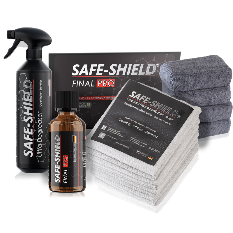 Kit de traitement céramique Safe-Shield Final PRO avec accessoires