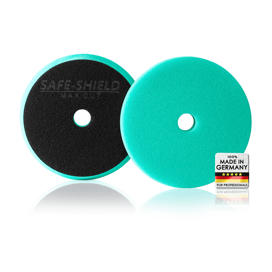 Tampon en mousse Safe-Shield Max Cut avec face de polissage et face auto-agrippante