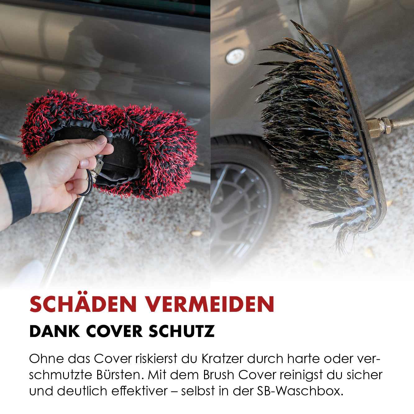 Brush Cover washing brush cover