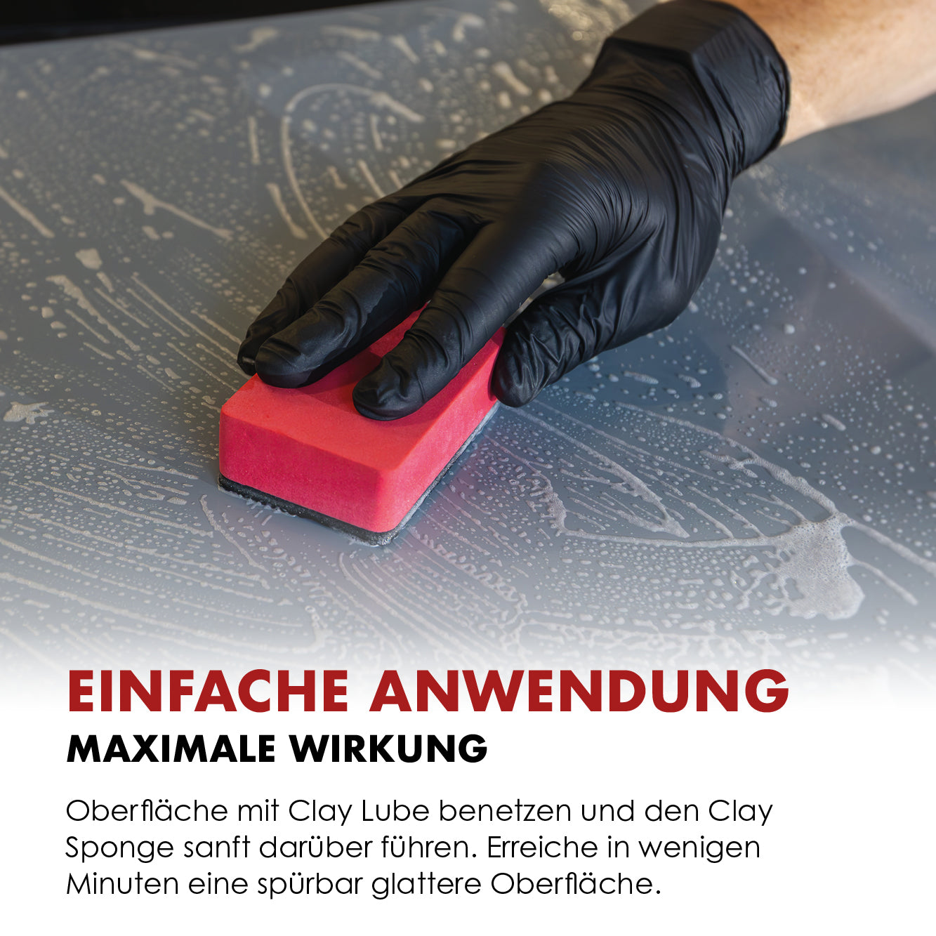 Éponge de pétrissage et de nettoyage de vernis Clay Pad