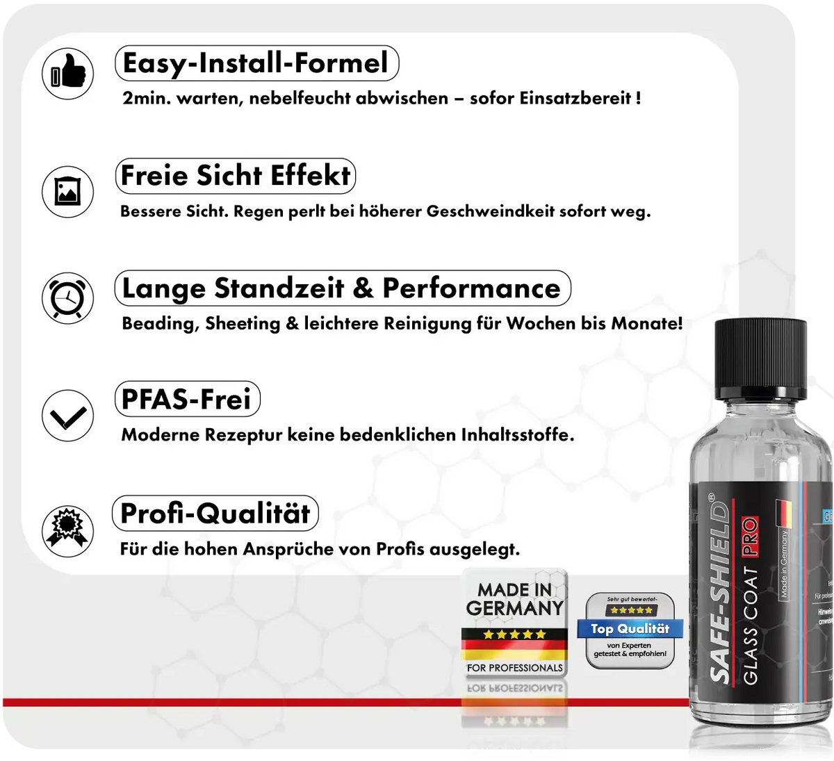 Glass-Coat glascoating voor autoglas